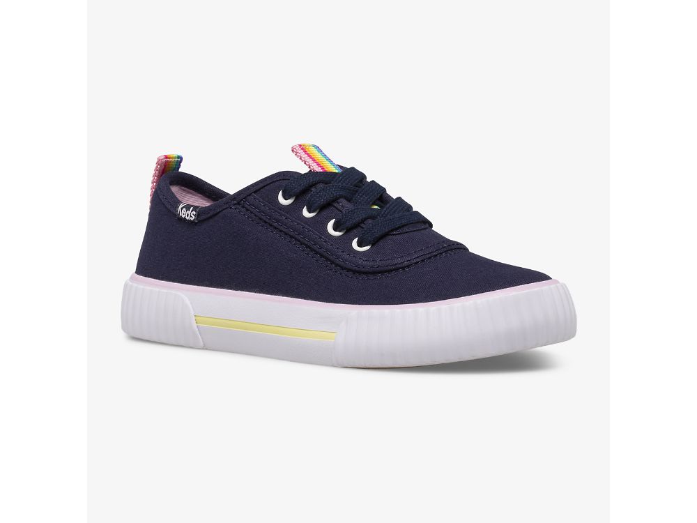 Keds Topkick Washable Slip-On Lány SlipOnSneakers Sötétkék Színes | HU-32710