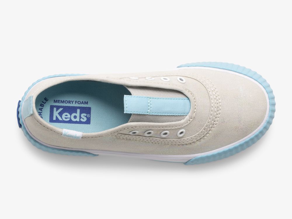 Keds Topkick Washable Slip-On Lány SlipOnSneakers Szürke | HU-84741