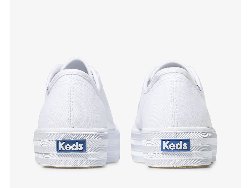 Keds Triple Kick Női Teniszcipő Fehér | HU-94750