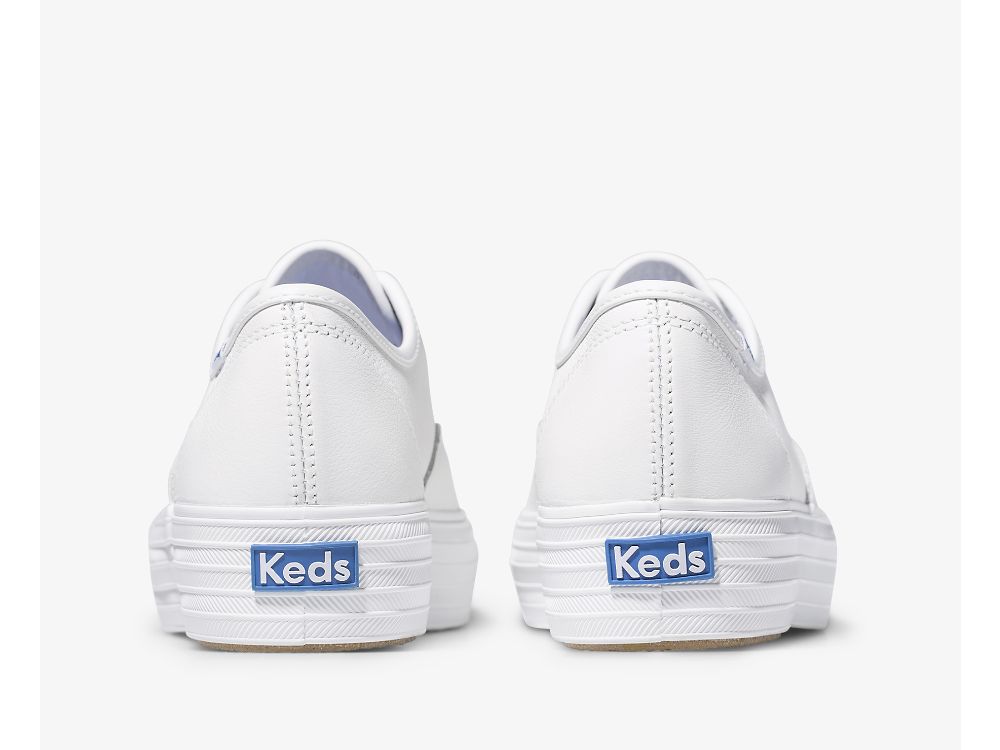 Keds Triple Női Platform Sneakers Fehér | HU-22138