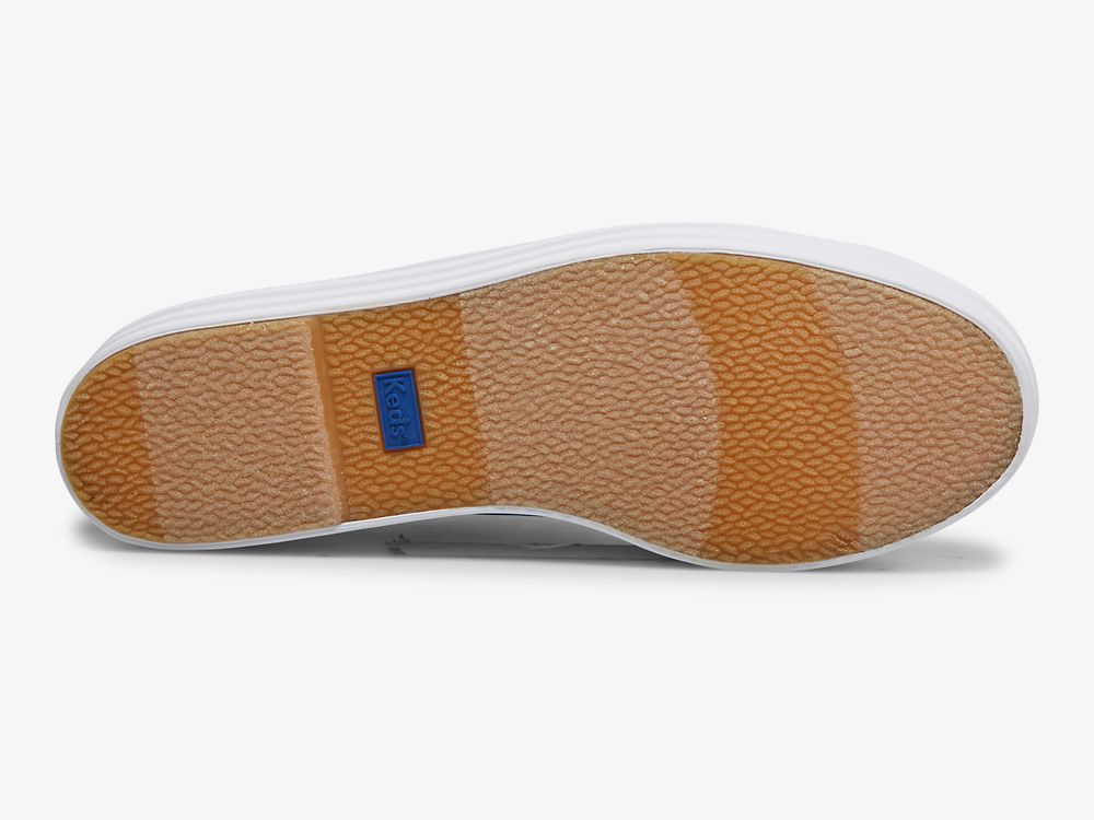 Keds Triple Up Vászon Női Teniszcipő Sötétkék Titán | HU-31631